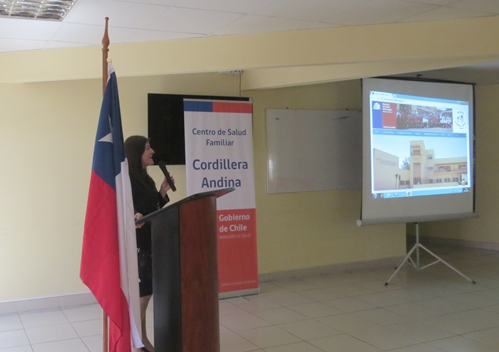 Presentación Web Cesfam Cordillera Andina